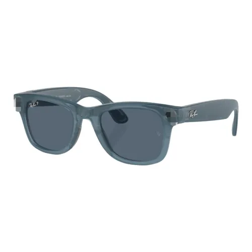 RayBan   Square Sunglasses Unisex Blue