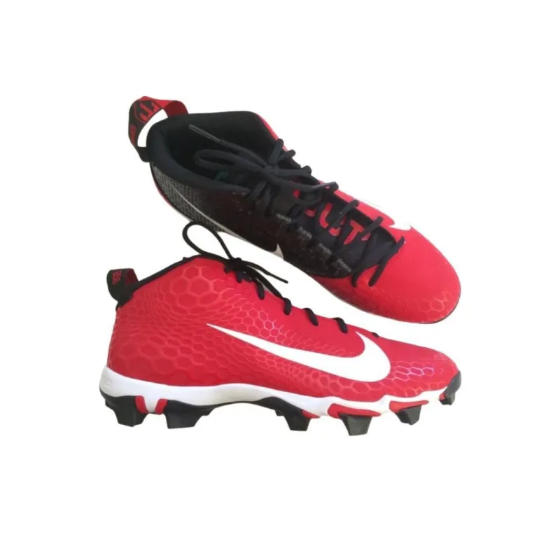Nike Force Trout 5 Pro Cushioning Wear-Resistant Low-Top Training Shoes Men's Red White Black-2