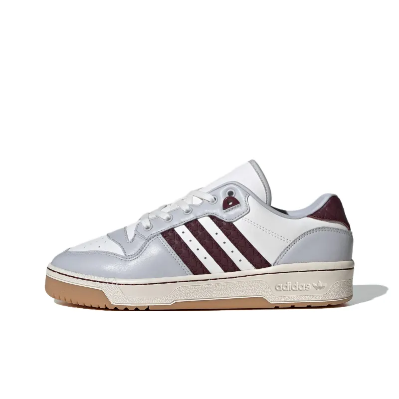 Adidas Originals Rivalry Non-slip Lightweight Low-Top Skateboard Shoes Unisex Gray-0