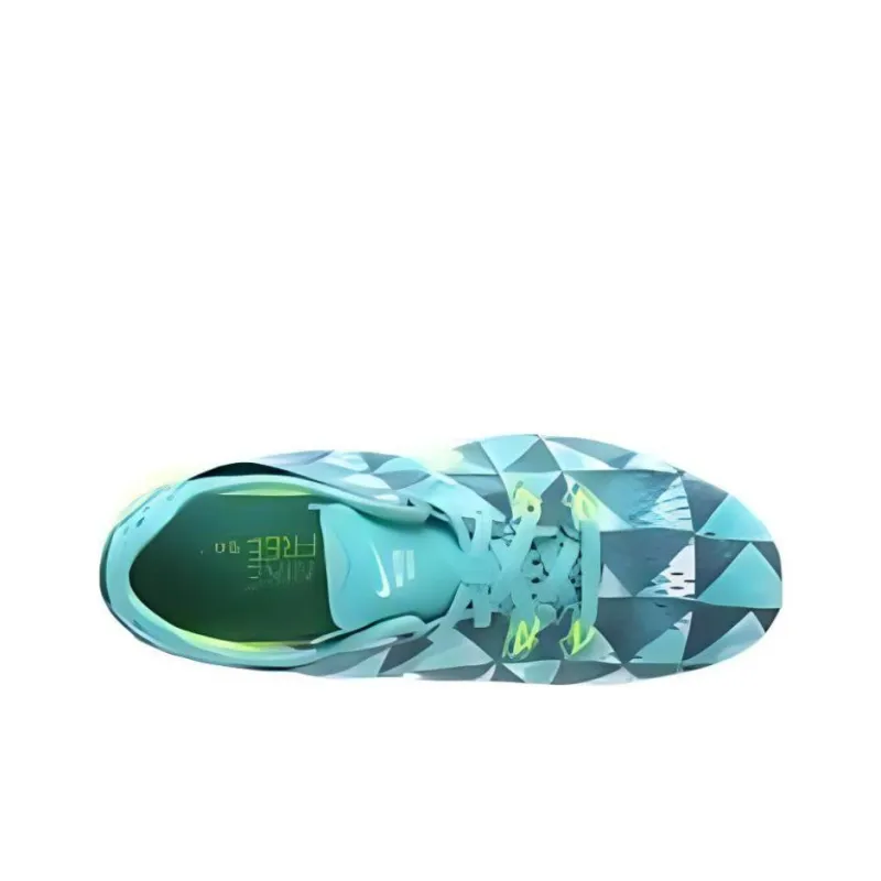 Nike Free 5.0 Tr Fit 5 Prt Light Retro/Volt Artisan Teal White Women's-1