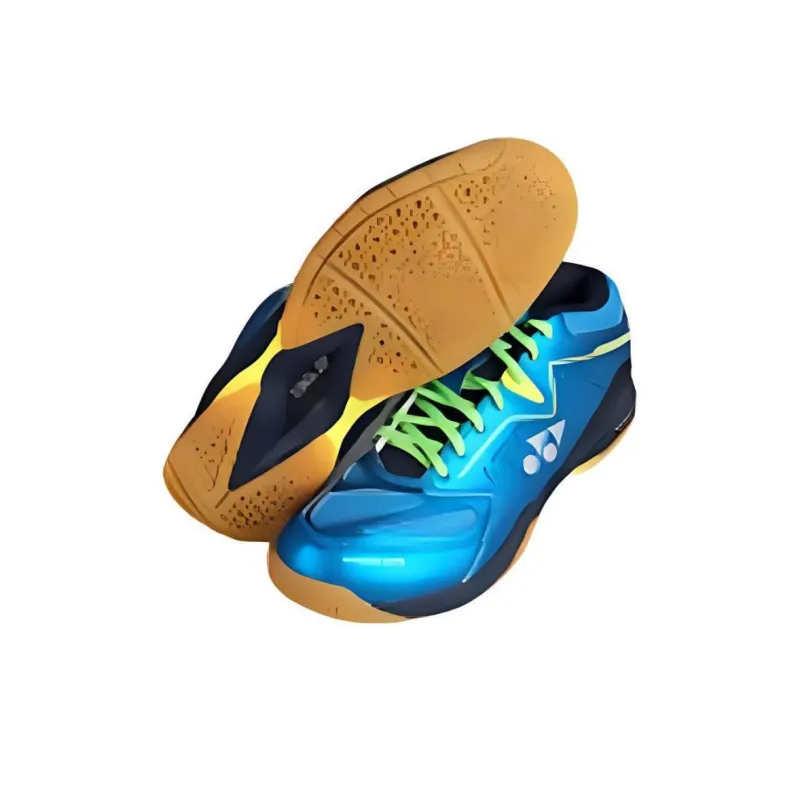 YONEX Anti Slip And Wear Resistant Breathable Low Top Badminton Shoes Unisex Blue-3