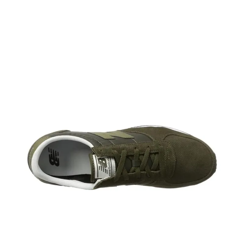 New Balance NB 220 Running Shoes Unisex Low Top Army Green/White-2