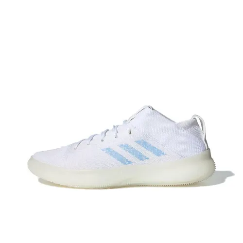 Adidas Pure Boost Running Shoes Unisex Low-Top White/Blue