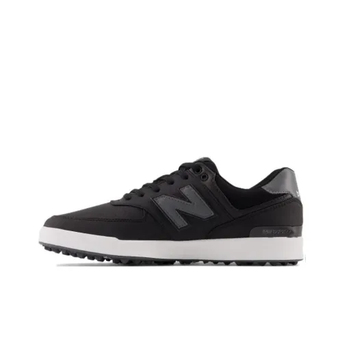 New Balance NB 574 Golf Shoes Men Low-Top Black/Grey