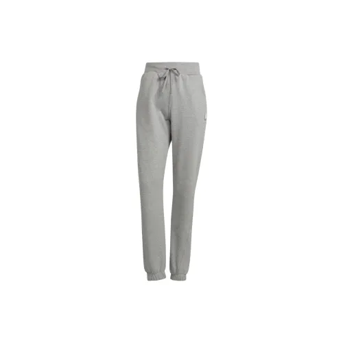 Adidas Lounge Knitted Sweatpants Women's Medium Gray