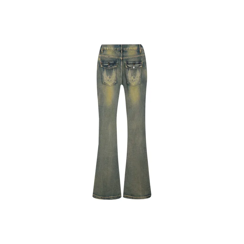 RUMMANDY Jeans Women's Bronze-1