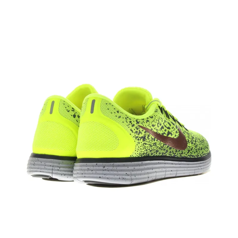 Nike Free Run Distance Shield Volt/Metallic Red Bronze Dark Grey-3