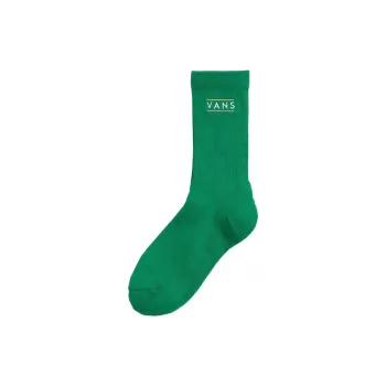Vans Half Box Crew Mid-Calf Socks Unisex 1 Pack Emerald Green