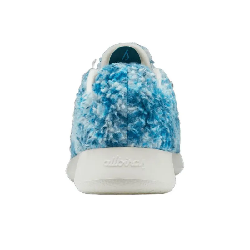 Allbirds Wool Runner Fluff Cushioning Low-Top Sports Casual Shoes Women's Blue Tie-Dye-3
