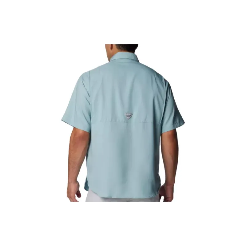 Columbia PFG Tamiami™ II Shirt Men's Pink Blue-1