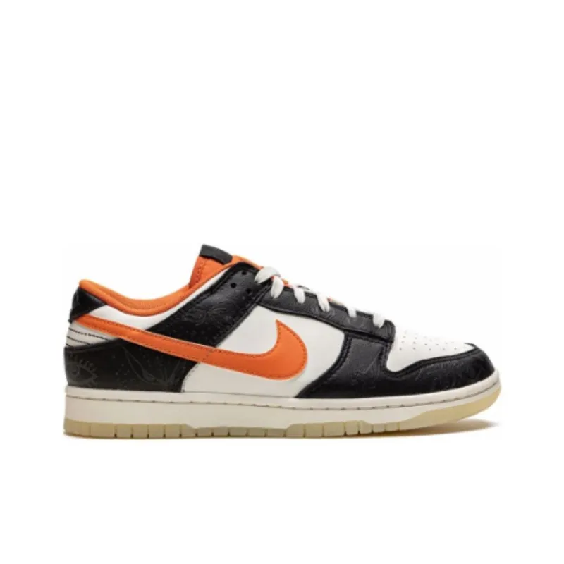 Nike Dunk 'Denim Orange' Slip-Resistant Cushioning Wear-Resistant Low-Top Skateboard Shoes GS Blue White Orange-1
