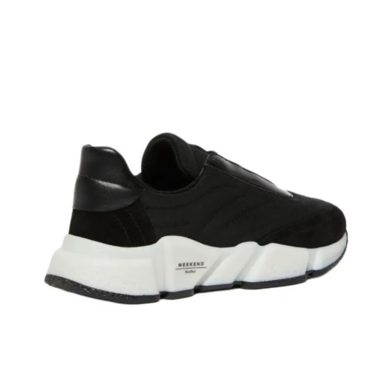 WEEKEND MaxMara Low-Top Casual Shoes Women's Black White-3