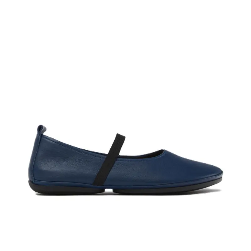 CAMPER Right Flat Mary Jane Shoes Women's Blue-1