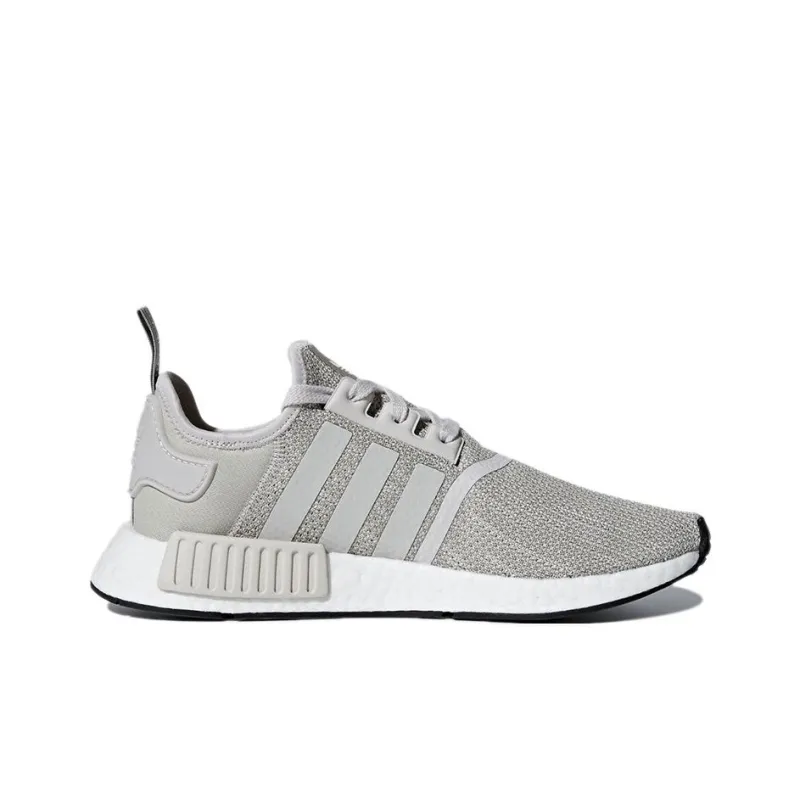 Adidas Nmd R1 Sesame Grey White-1