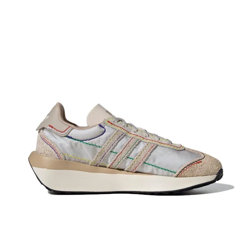 Adidas Originals COUNTRY XLG Anti Slip Wear Resistant Low Top Casual Shoes Women's Silver Brown-1