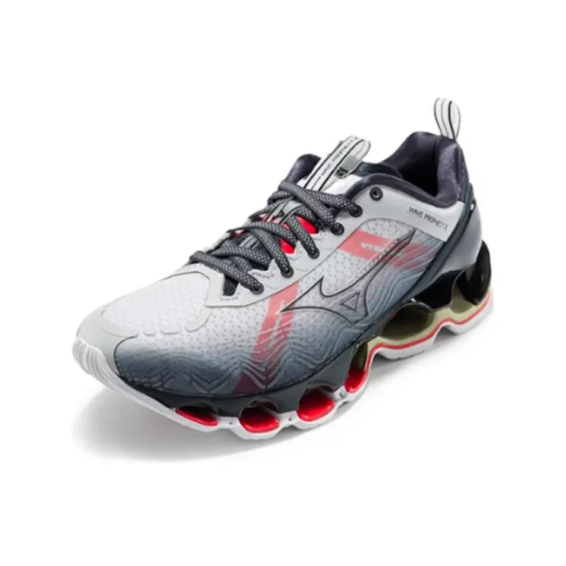 Mizuno Prophecy X Anti-Slip And Wear-Resistant Breathable Low-Top Running Shoes Men's Blue Red-1
