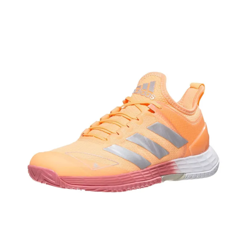 Adidas Adizero Ubersonic 4 Slip Resistant, Abrasion Resistant, Breathable Mid Top Running Shoes Women's Orange-2