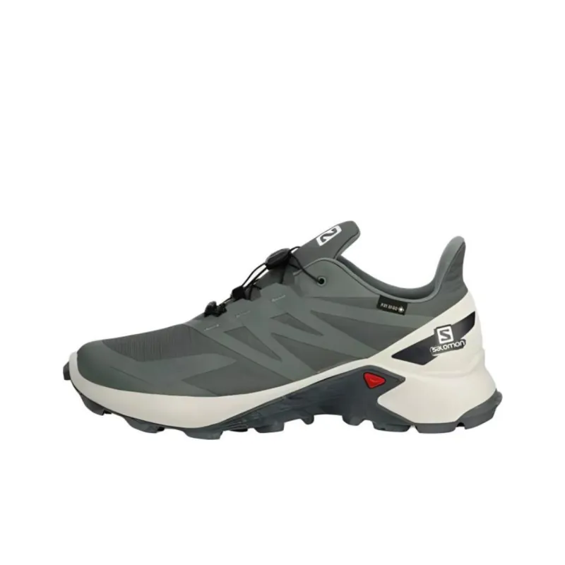 SALOMON Running Shoes Men Low Top Asphalt Gray-0