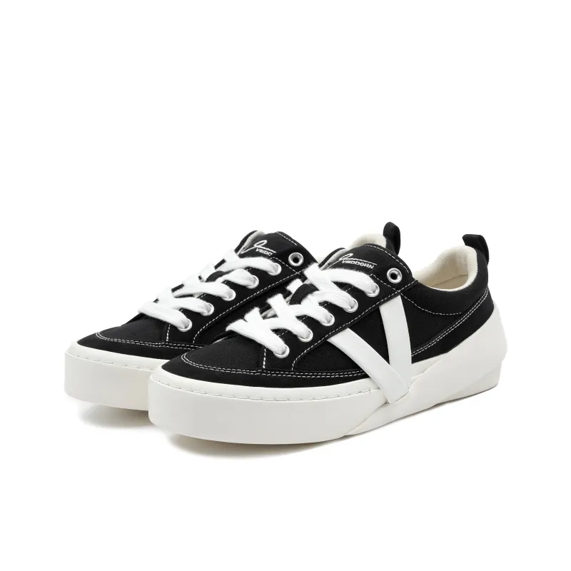 VEIDOORN Qixing Slip Resistant, Abrasion Resistant, Lightweight, Breathable Low Top Skateboard Shoes Unisex-4