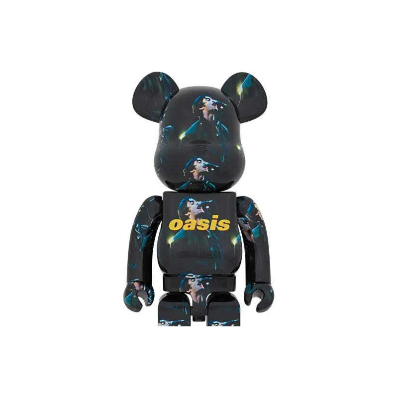 BE@RBRICK OASIS KNEBWORTH 1996 Noel Gallagher leather 1000％ Doll Unisex-1