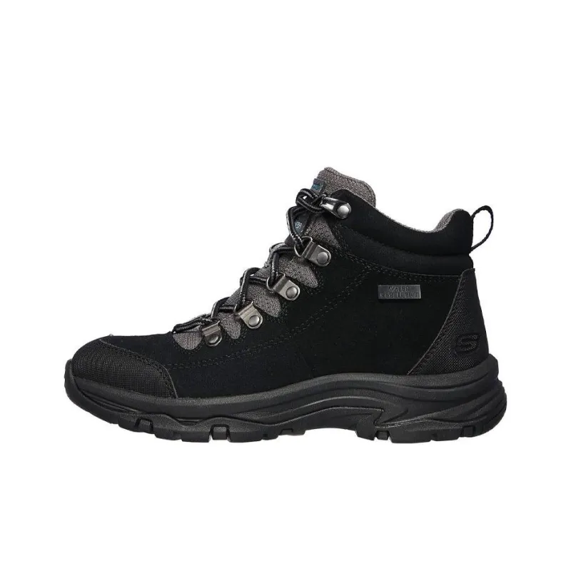 Skechers Trego El Captian High Top Black Women's-0