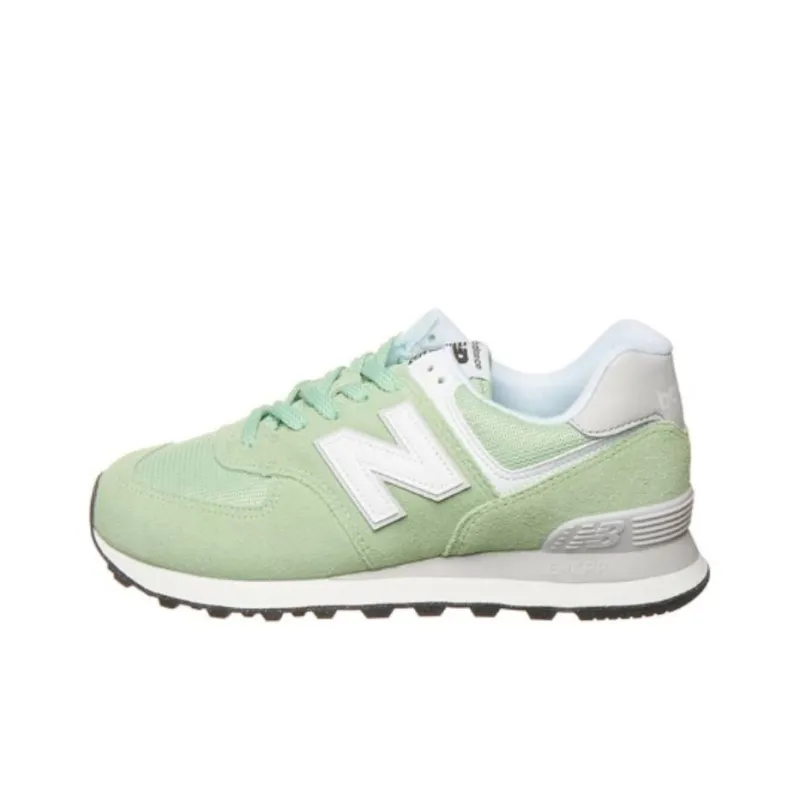New Balance 574 Mint White-0