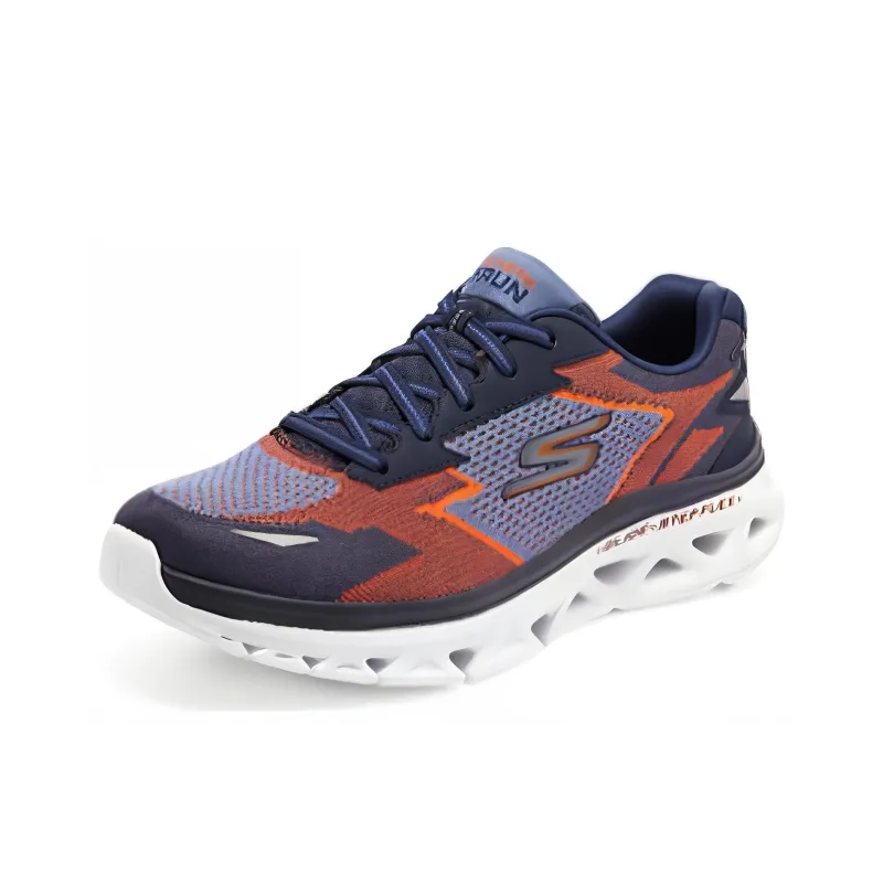 Skechers Glide Step Cushioning, Slip Resistant, And Abrasion Resistant Low Top Running Shoes Men's Marine Blue-2