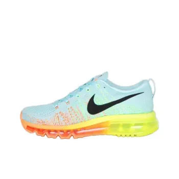 Nike Flyknit Air Max Glacier Ice Atomic Orange Women's