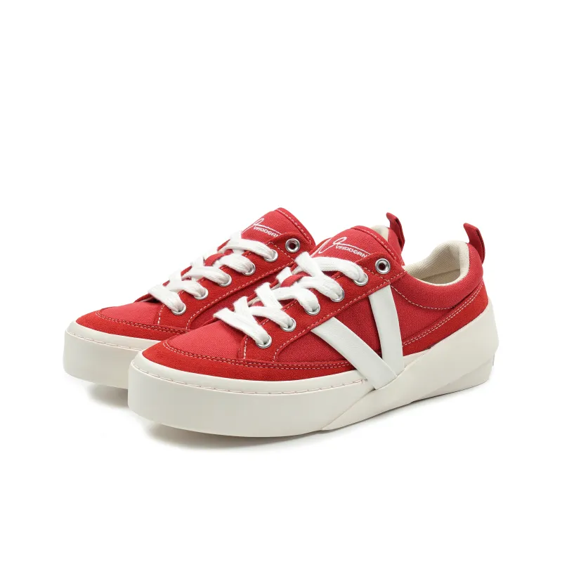 VEIDOORN Qixing Slip Resistant, Abrasion Resistant, Lightweight, Breathable Low Top Skateboard Shoes Unisex-1