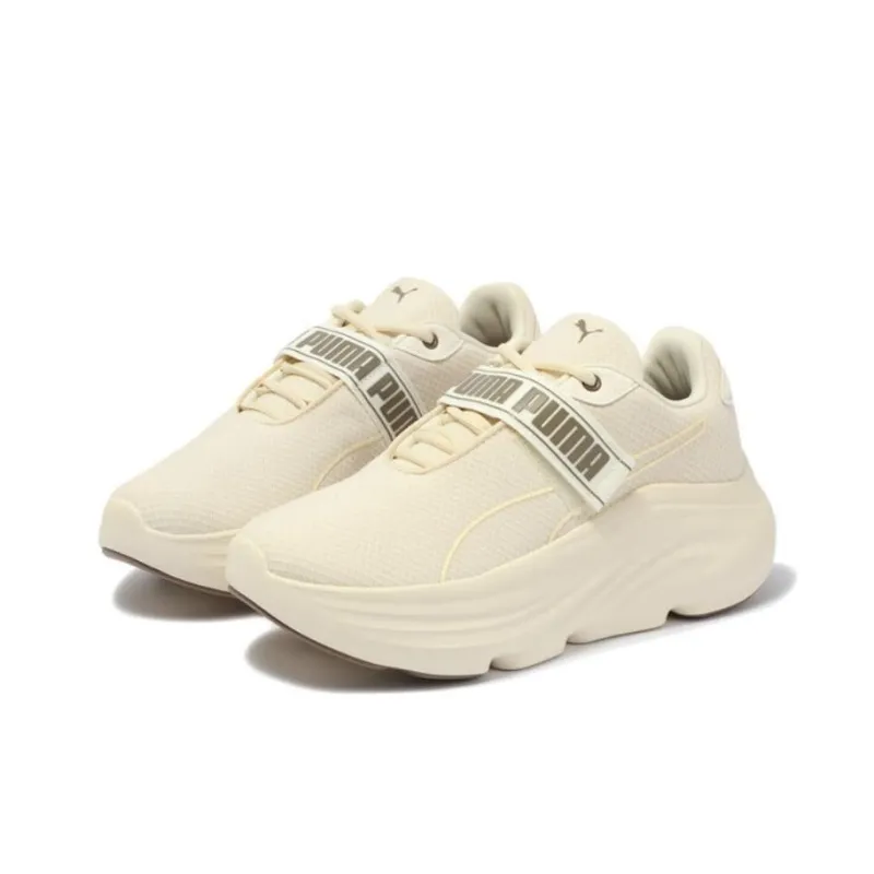 PUMA Prowl Anti Slip Wear Resistant Low Top Casual Running Shoes Women's Beige-2