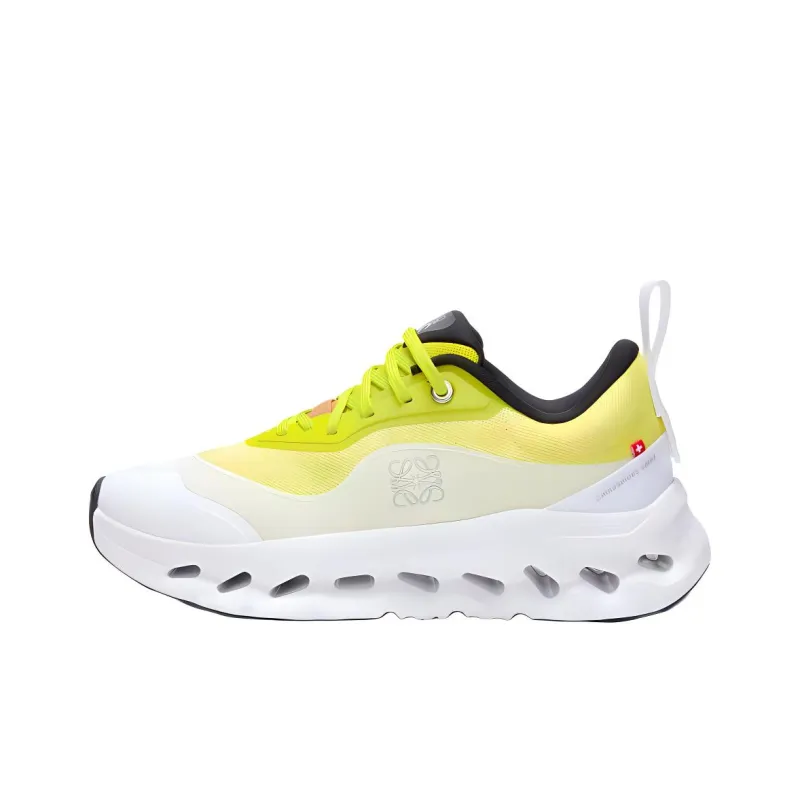 On x LOEWE Cloudtilt 2.0 Low Top Casual Shoes Men's Neon Yellow-0