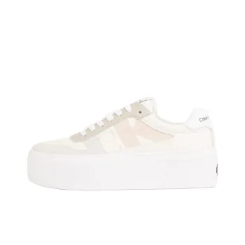 CKJ CALVIN KLEIN JEANS Low-Top Casual Shoes Women's Bright White