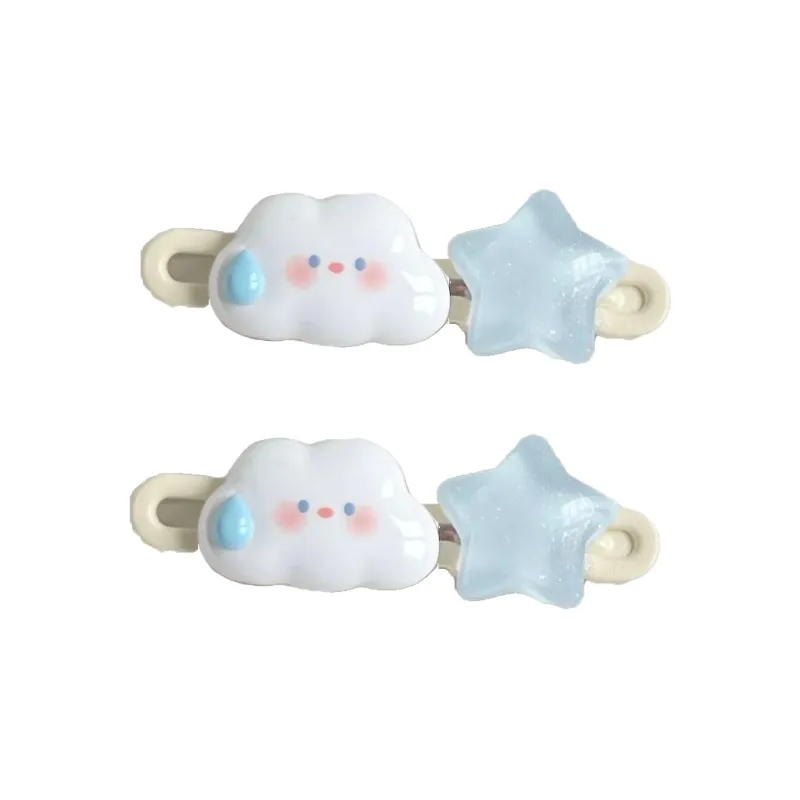 Water jade Hair Clips Women's-1
