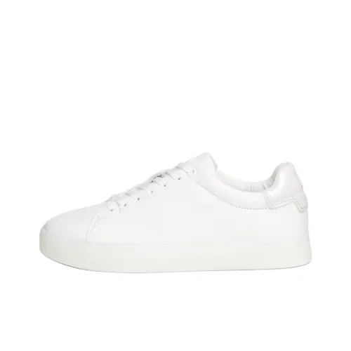 CALVIN KLEIN Low-Top Skateboard Shoes Women's White