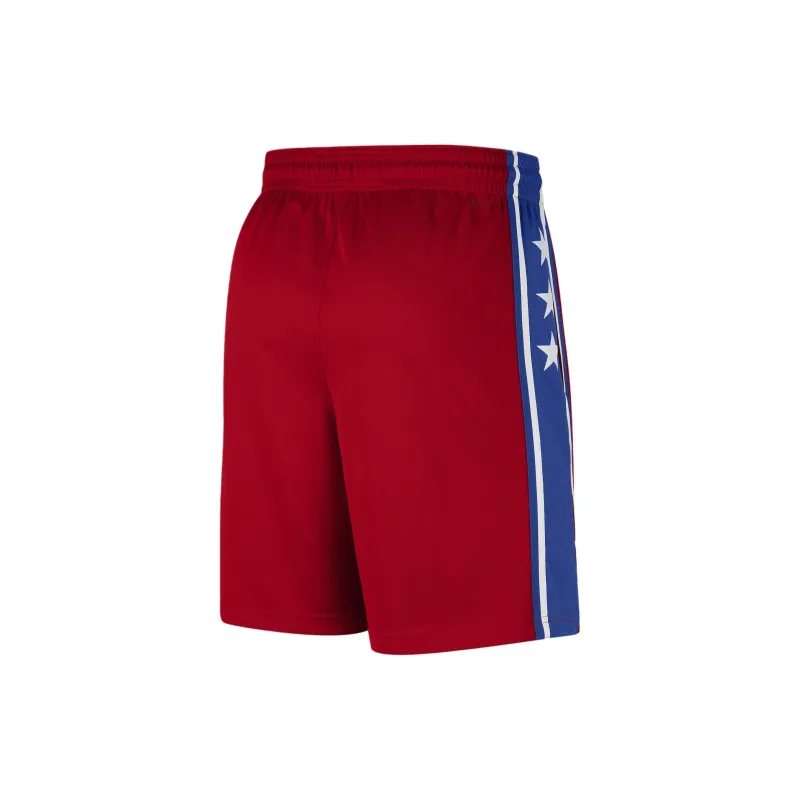 Jordan x NBA Philadelphia 76ers Statement Edition Basketball Shorts Men's University Red-1