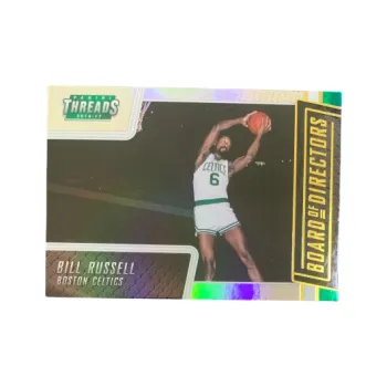 PANINI 2016 17 Panini Small Tank Top Celtics Ring King Bill Russell Tucker Silver Fold Star Card Pass Sports Cards 1 Pc