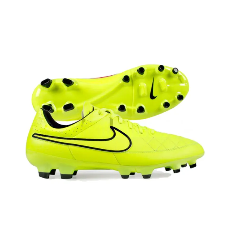 Nike Tiempo Genio Leather Ag 'Yellow Black'-2