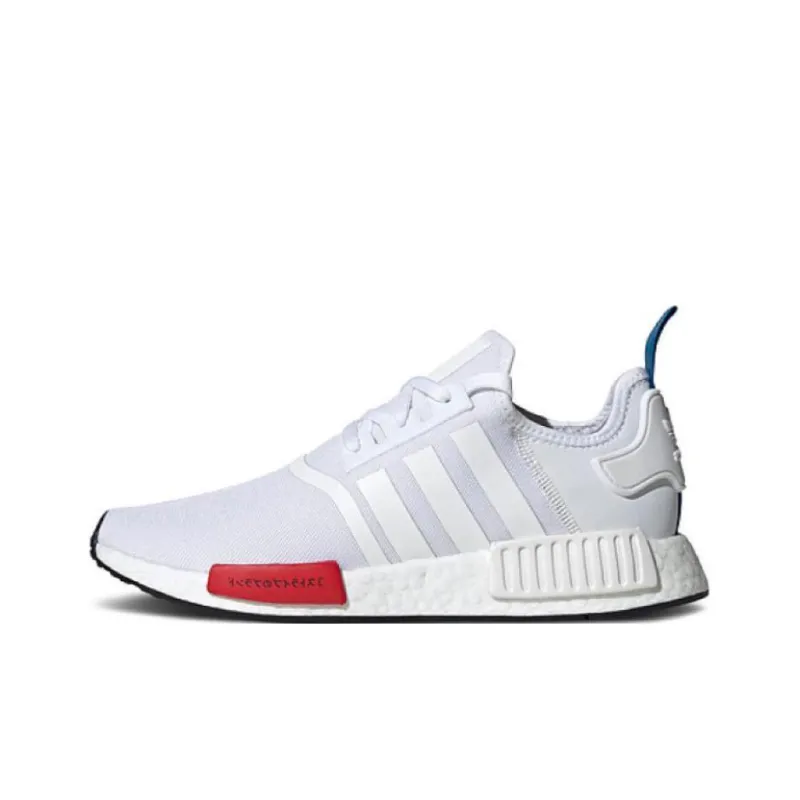 Adidas Originals NMD_R1 Primeknit 'White Red Blue'-0