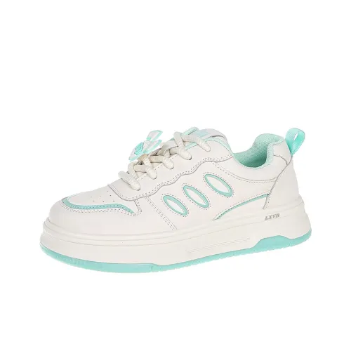LXVB Slip-Resistant Breathable Low-Top Skateboard Shoes Women's