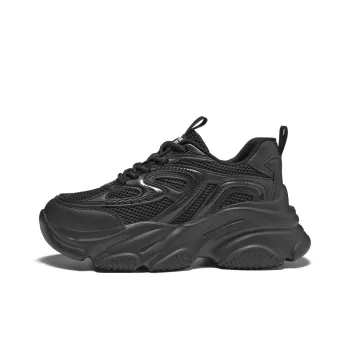 AOKANG Summer Platform Sneakers Cushioned Wear Resistant Breathable Slip Resistant Low Top Casual Shoes Women's