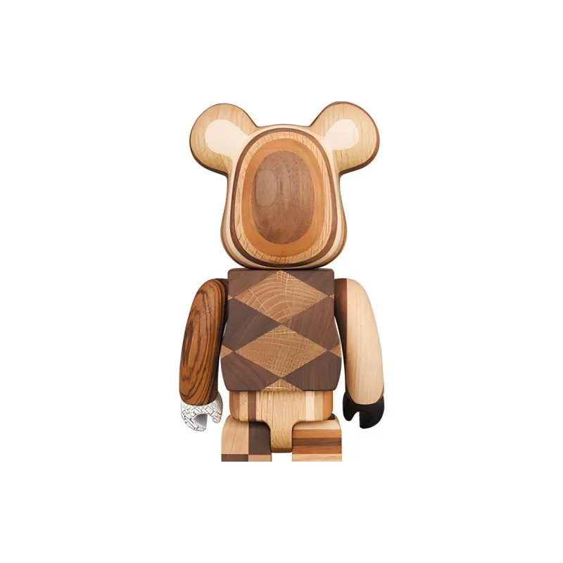 BE@RBRICK x Karimoku 400% Mixed Trendy Figures 28cm-3