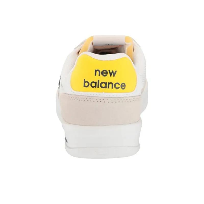 New Balance CT300 V3 Anti-Slip Wear-Resistant Low-Top Skateboard Shoes Men's White Beige Yellow-3