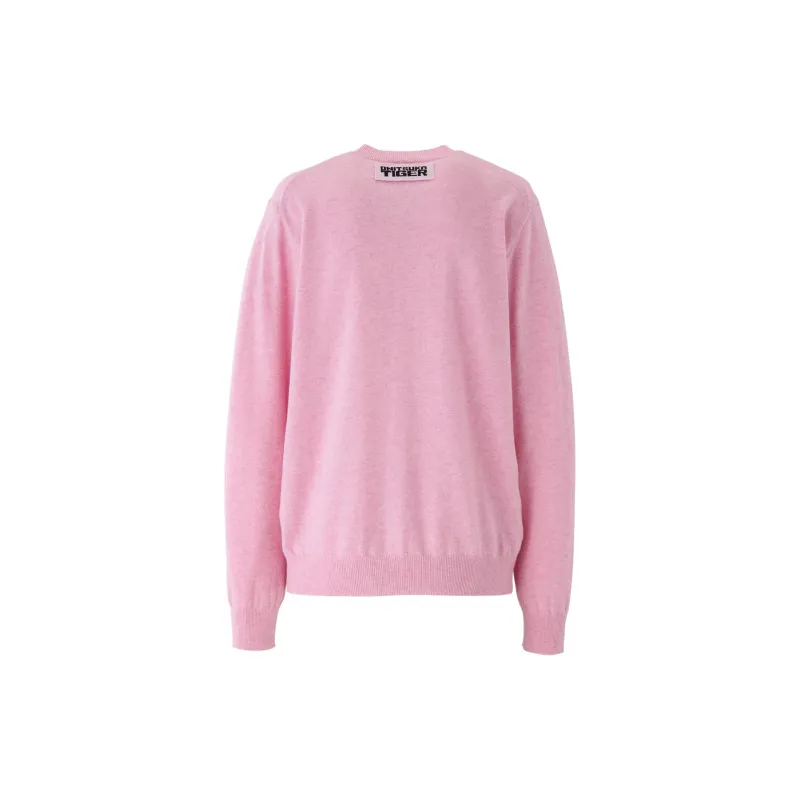 Onitsuka Tiger KNIT CARDIGAN Knitwear Unisex Pink-1