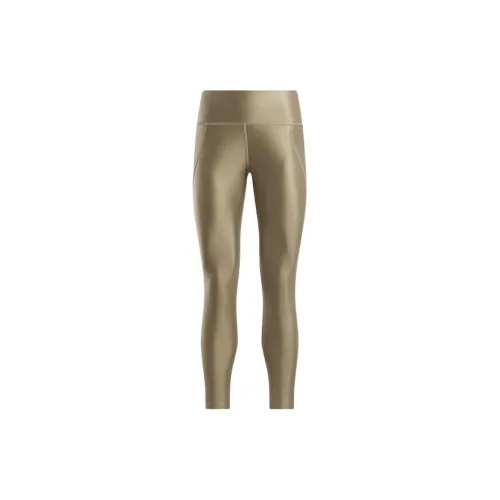 Reebok Lux Shine High-Rise Leggings Casual Pants Women's Egg Stone Beige