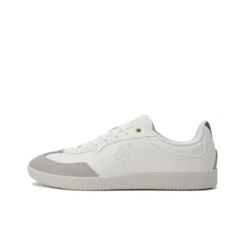 DESCENTE Anti Slip Wear Resistant Low Top Skateboard Shoes Unisex White