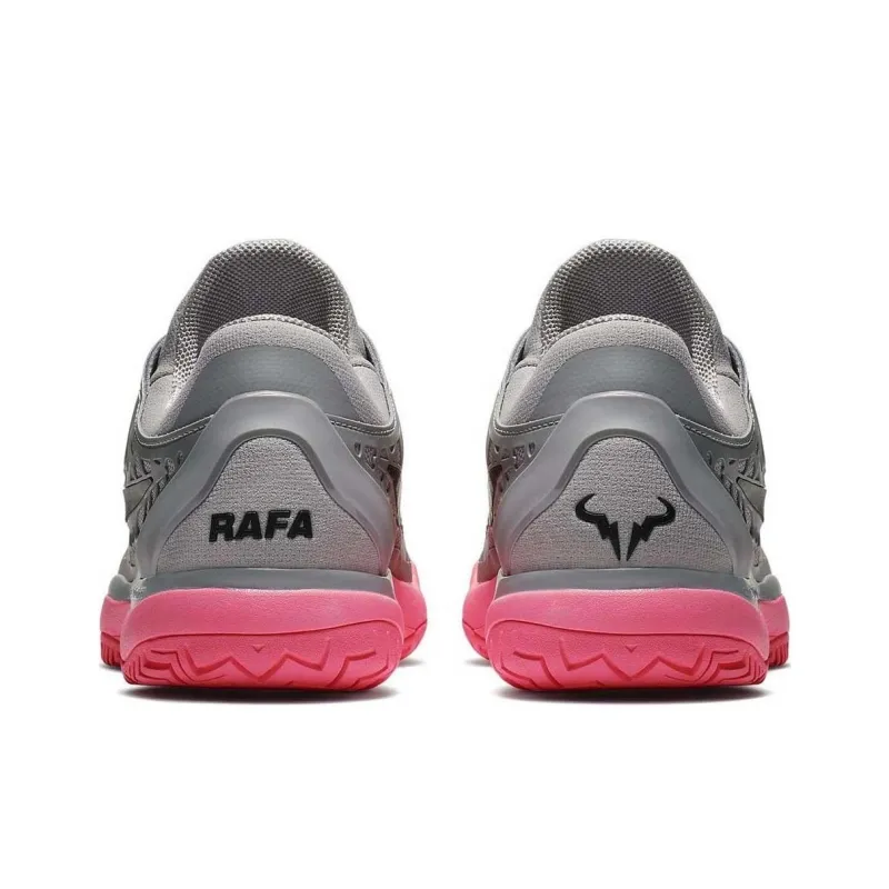 Nike Zoom Cage 3 Wear-resistant And Lightweight Low-Top Running Shoes Unisex Gray Black-4