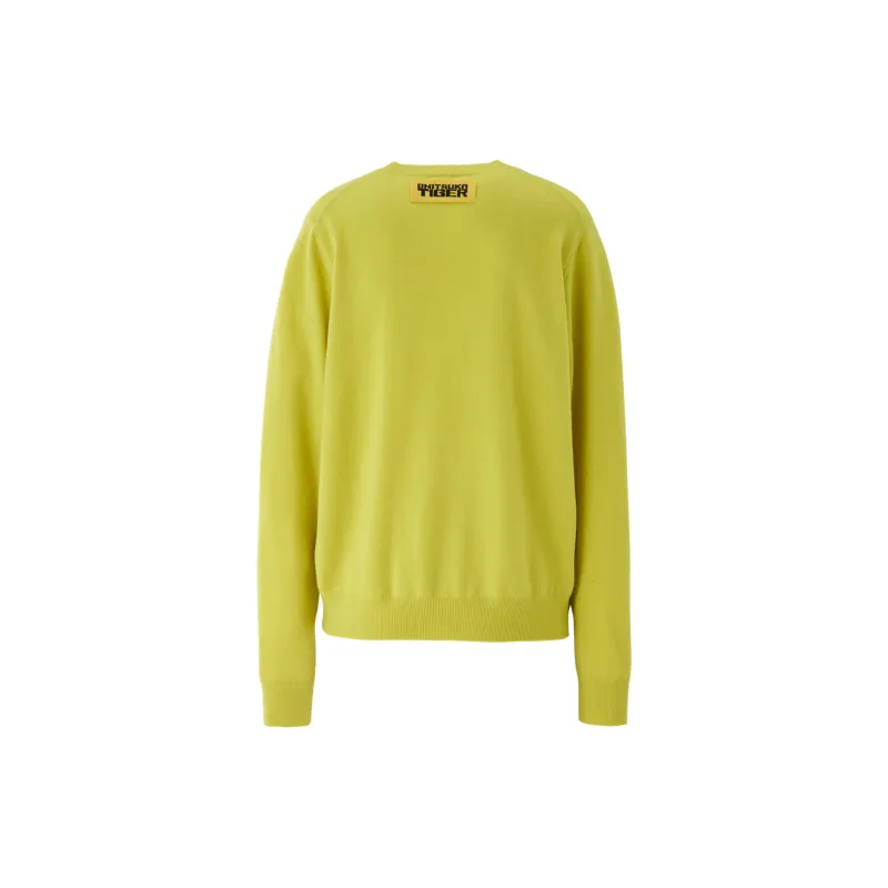 Onitsuka Tiger LS KNIT TOP Knitwear Unisex Yellow-1