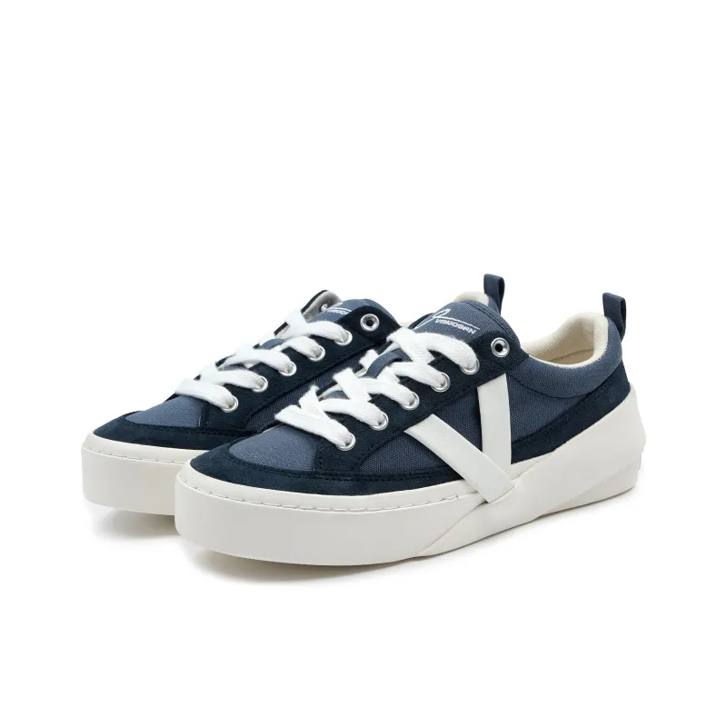 VEIDOORN Qixing Slip Resistant, Abrasion Resistant, Lightweight, Breathable Low Top Skateboard Shoes Unisex-7