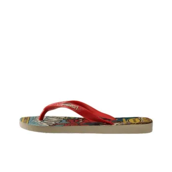 Havaianas Flip Flops Unisex Beige Red
