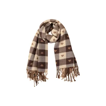 MITHAOL KUSC Polyester Cotton Blend Knit Scarves Women's